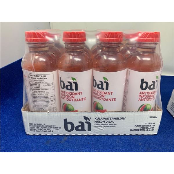 Bai Antioxidant Kula Watermelon Flavoured Water Beverage (12 x 530ml)