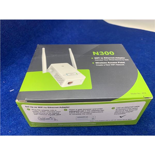 N300 WiFi to Ethernet Adapter Model AC9
