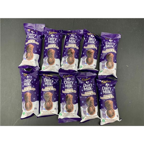 Cadbury Dairy Milk Snowman Chocolate 30g x 10