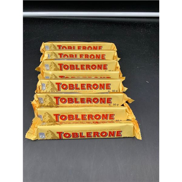 Toblerone Swiss Milk Chocolate Bars 8 x 50g