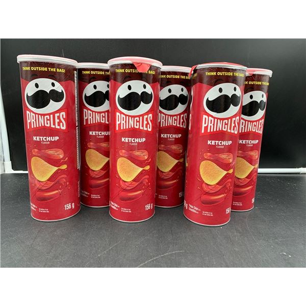 Pringles ketchup flavour 6x156g