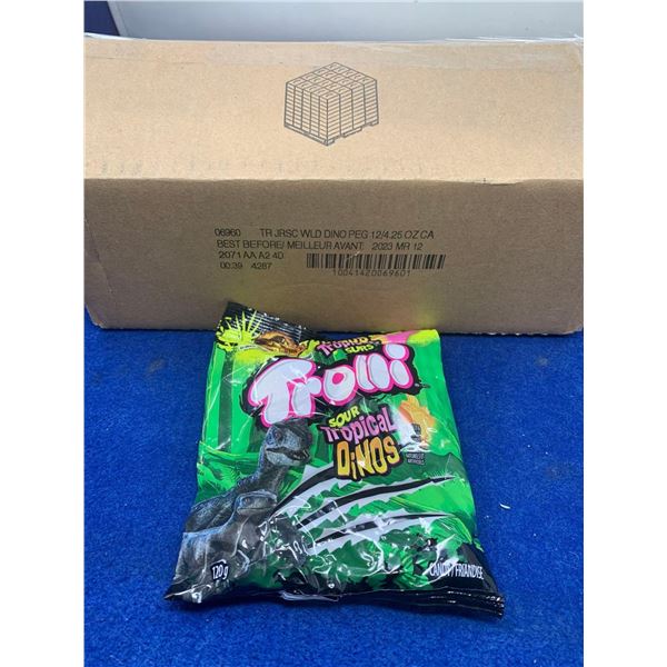 Trolli Tropical Sour Dinos (12 x 4.25oz)