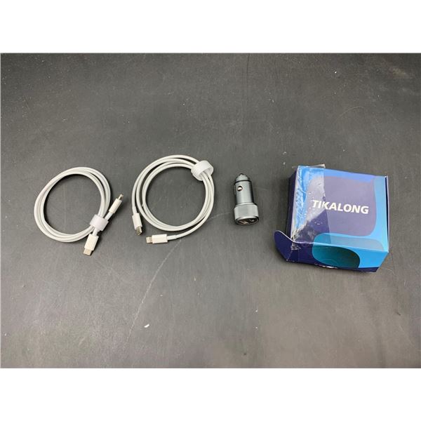 Tikalong Type C to Iphone Fast Charging Cables with Lighter