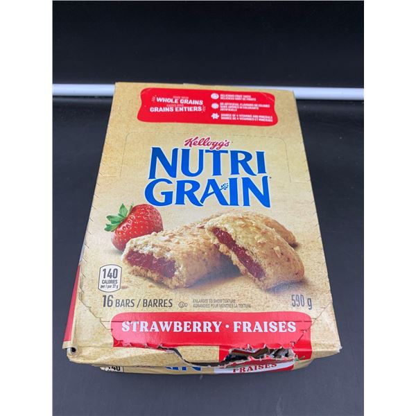 Kelloggs Strawberry Nutri Grain 16x36g