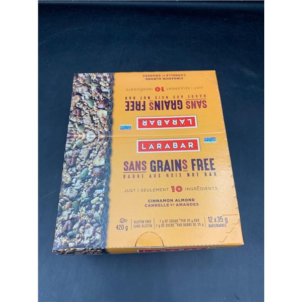 Larabar Grain Free Cinnamon Almond Snack Bars 12x35g