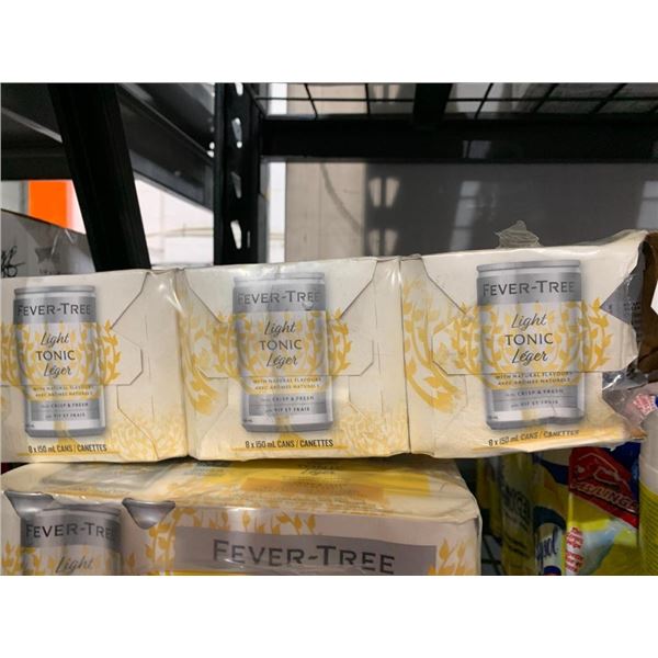 CASE LOT - Fever-tree light tonic water 24x150ml
