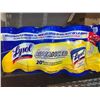 Image 2 : CASE LOT - Lysol advanced disinfecting wipes 5x110 wipes