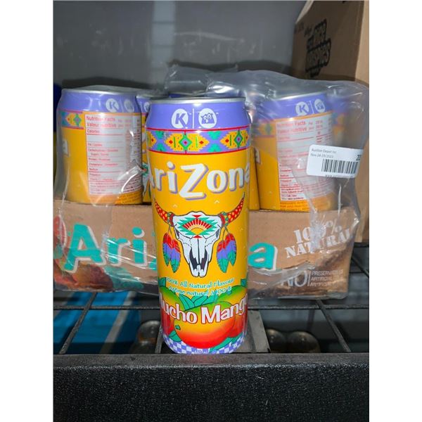 CASE LOT - Arizona "mucho mango" drink 24x680ml