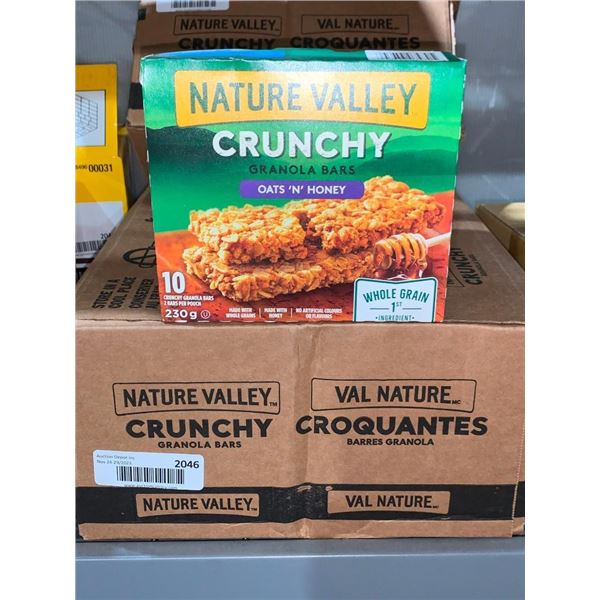CASE LOT - Nature valley oats & honey crunchy granola bar 12x230g