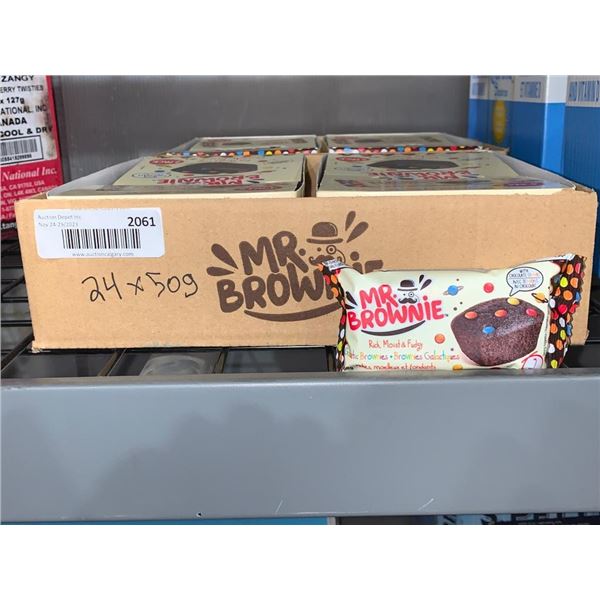 CASE LOT - Mr.Brownie Galactic brownies 24x50g