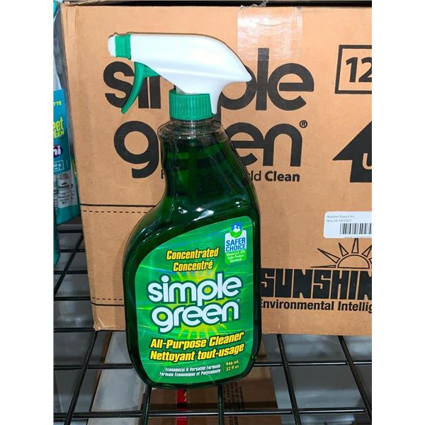 CASE LOT - Simple green all-purpose cleaner 12x32oz