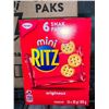 Image 1 : CASE LOT - RITZmini snack packs 12x180g