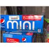 Image 1 : CASE LOT - Pepsi cola mini cans 30x222ml