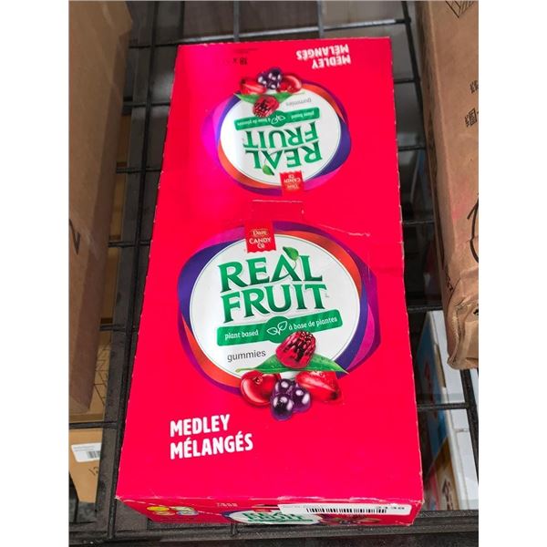 CASE LOT - Dare candy co. real fruit medley gummies 18x55g