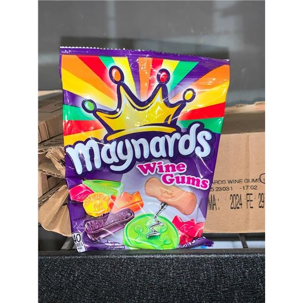 CASE LOT - Maynards wine gums 12x154g