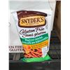 Image 1 : CASE LOT - Snyders gluten free pretzel sticks 12x220g