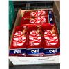 Image 1 : CASE LOT - KitKat chocolate bars 35x73g