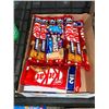 Image 1 : CASE LOT - Assorted case of 27 chocolate bars