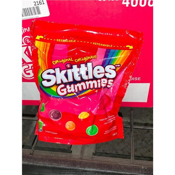 CASE LOT - Skittles original gummies 12x280g