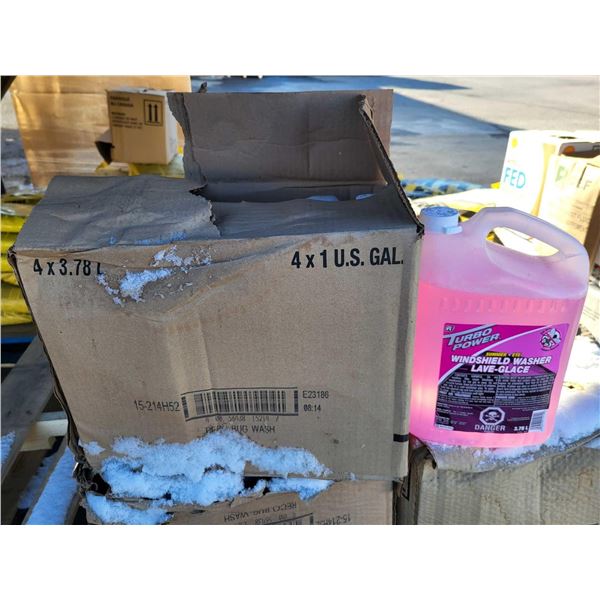 Turbo Power Summer Windshield Washer Fluid 4x 3.78L