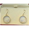 Image 3 : Natural Diamond 3.40 CARAT SI/I Grade Round Cut Diamonds14K Gold Earring Set with Appraisal Certific