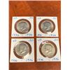 Image 1 : USA Kennedy Half Dollars 1776-1976 - LOT OF 4 CASED
