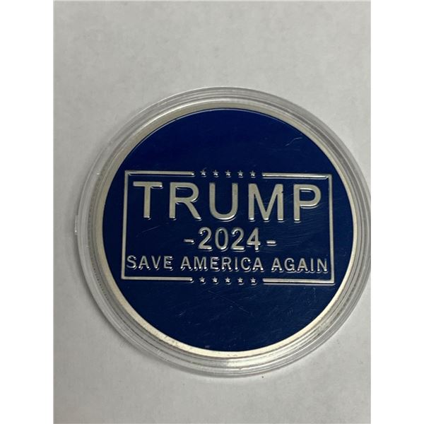 TRUMP 2024 encapsulated save america again collector coin