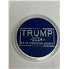 Image 1 : TRUMP 2024 encapsulated save america again collector coin