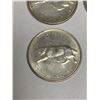 Image 2 : Canada 1867-1967 Silver Centennial Quarters - LOT of 2