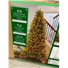 Image 2 : 9ft Artificial Christmas tree, with multi-color LED lights setup options.