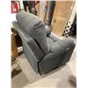 Image 2 : Gray single person powered recliner chair.
