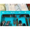 Image 2 : Resto 60 pieces cutlery set in box.