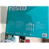 Image 4 : Resto 60 pieces cutlery set in box.