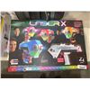 Image 1 : Laser X includes 4 laser x b2 blasters with color lighting effects.