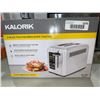 Image 1 : Kalorik 2-slice touchscreen rapid toaster.