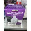 Image 1 : Kirkland signature  wastebasket liners clear 10 Gallon (500 bags)