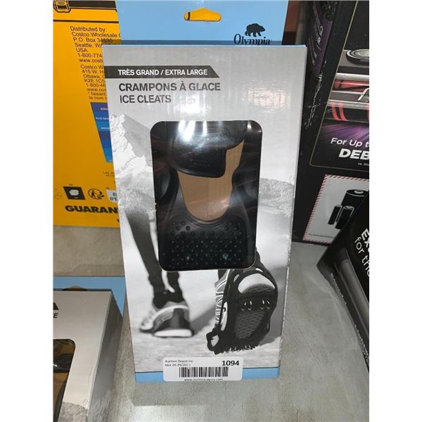 Olympia Ice cleats Extra large size.