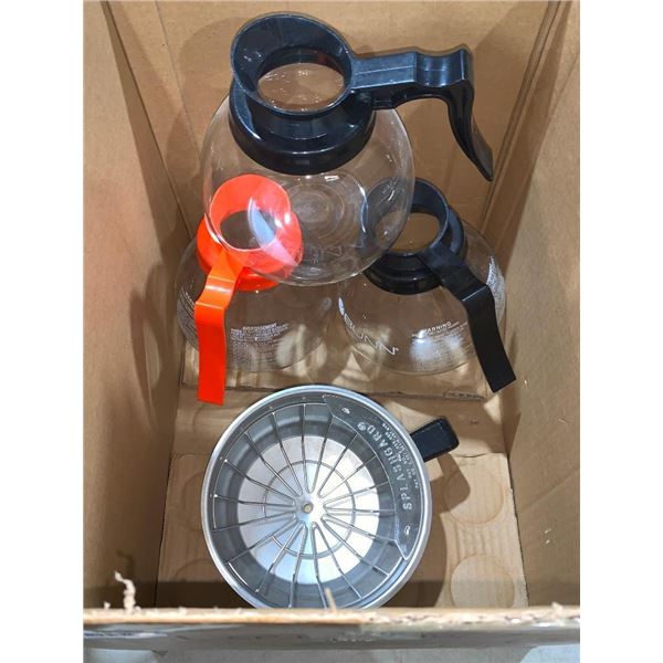 lot of 1 Misc. coffee parts- includes 1 coffee filter container.                                    