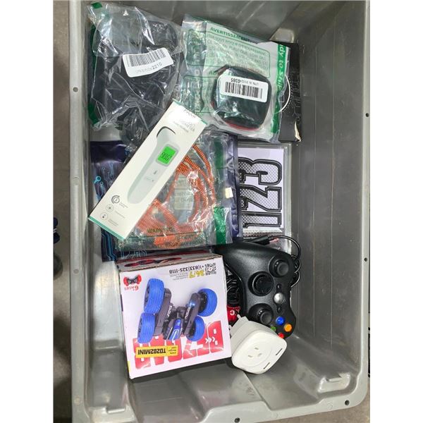Bin of Assorted Electronics - Bin Included