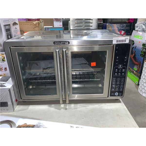 Gourmia Digital Air Fryer Toaster Oven with Single-Pull French Doors