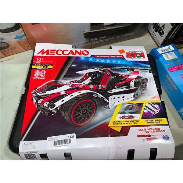 Meccano Level 3 HyperCar 27 in 1