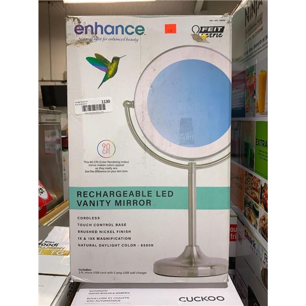 Feit Electric Enhance Rechargeable LED Vanity Mirror
