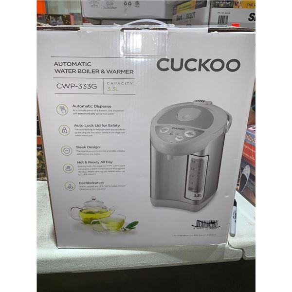 Cuckoo Automatic Water Boiler & Warmer CWP-333G 3.3L