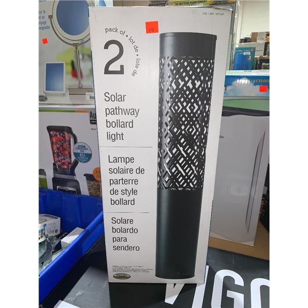 Solar Pathway Boillard Lights Pack of 2