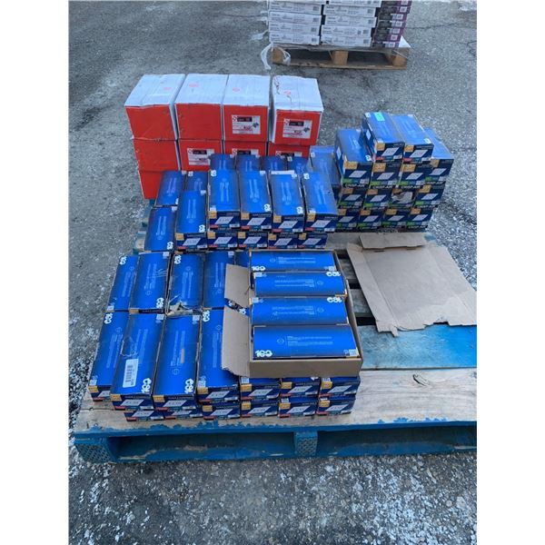 Pallet Lot of Assorted Strip Nails