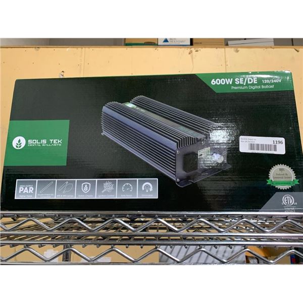 Solis Tek Digital Ballasts 6300W SE/DE 120/240V