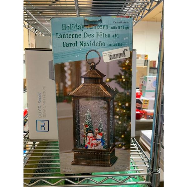 Holiday Lantern with LED Light