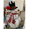 Image 3 : Lot of 3 Large LED Light Outdoor Snowman Decorations