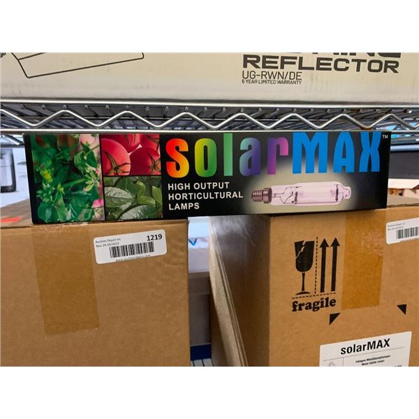 Solar Max High Output Horticultural Lamps x 6