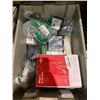 Image 1 : Bin of Assorted Electronics - Bin Included